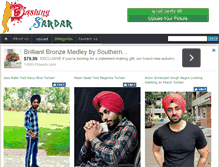 Tablet Screenshot of dashingsardar.com
